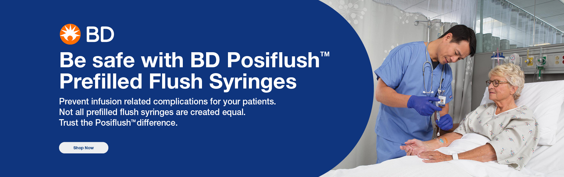 BD Posiflush Prefilled Flush Syringes